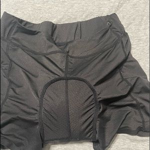 Padded cycling shorts